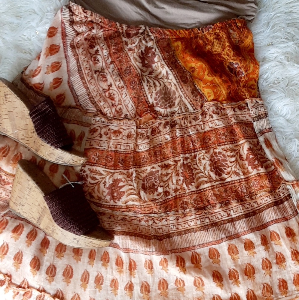 Thrifty Hippie Skirt